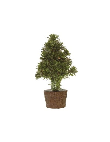 ARBOL DE NAVIDAD FIBRA OPTICA 25CM