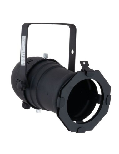 Showtec parcan 30 foco par30 color negro con portafiltros