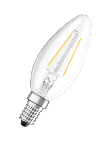 Osram-Ledvance Parathom Classic B40 Led klar 220V 4W 2700K E