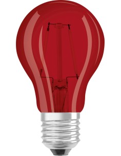 OSRAM LED STAR CLASSIC A DERCOR ROJO 220V 2,5W E27