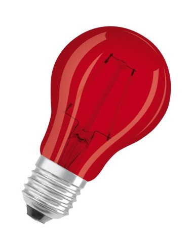 OSRAM LED STAR CLASSIC A DERCOR ROJO 220V 2,5W E27