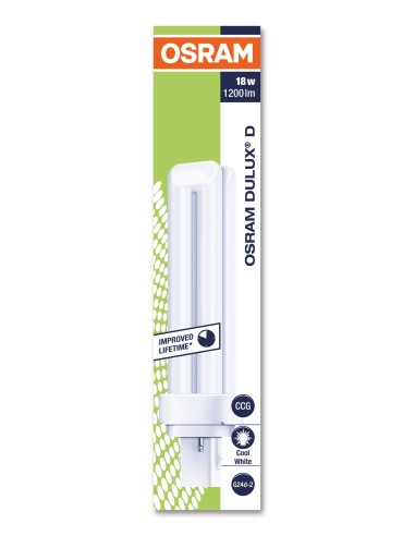 OSRAM DULUX D 18W 4000K G24d-2 2PIN