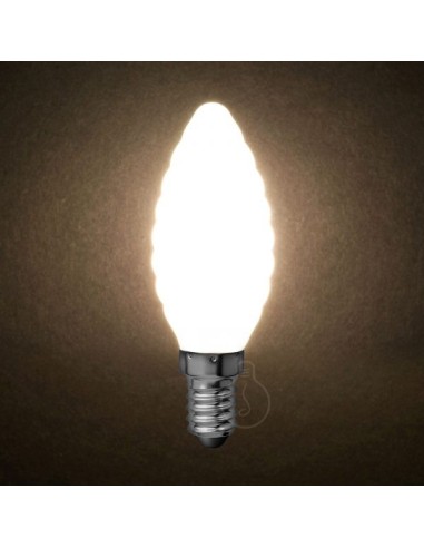 AMARCORDS ML707 LED VELA RIZADA OPAL 220V 4W...