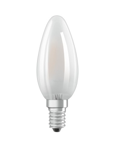 Osram-Ledvance parathom classic b40 vela led mate 220v 4w 2700k E14