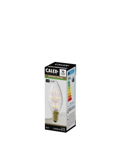 CALEX VELA LED VINTAGE 240V 1W 2100K E14