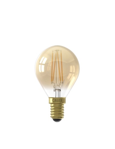 CALEX ESFERICA LED VINTAGE REGULABLE 240V 3,5W 2100K E14