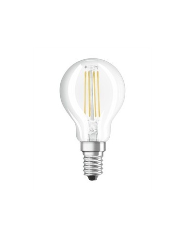 Osram-Ledvance Parathom Classic P40 esférica clara 220V 4W 2700K E14