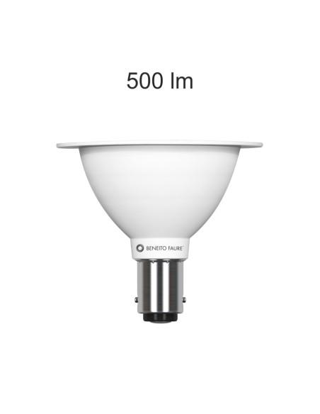 Beneito Faure 3569 ar70 led 12v 7w 2700k 24º Bay15d