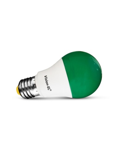 VISION-EL STANDARD LED COLOR VERDE 230V 10W E27