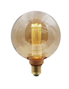 LAES GLOBE 125MM AMBAR VINTAGE 220V 3,5W 1800K E27 2