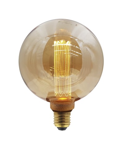 LAES 990409 GLOBE 125MM AMBAR VINTAGE 220V 3,5W...