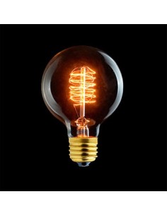 LAES VINTAGE GLOBO CLARO 125MM INCANDESCENTE FILAMENTO CARBO