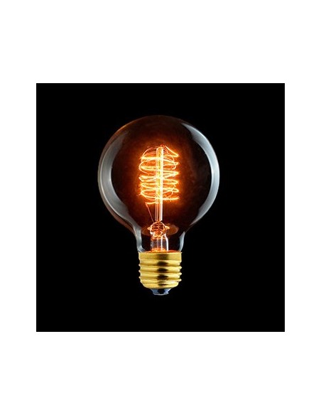 LAES VINTAGE GLOBO CLARO 125MM INCANDESCENTE FILAMENTO CARBO