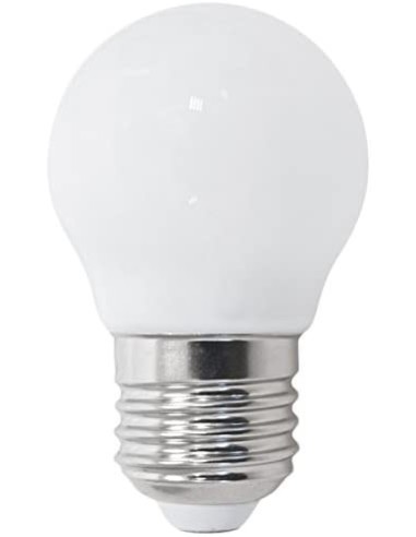 HEPOLUZ ESFERICA LED MATE 220V 5W 3000K E27