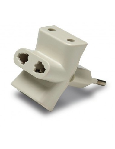Famatel 1202 adaptador triple sin toma de tierra