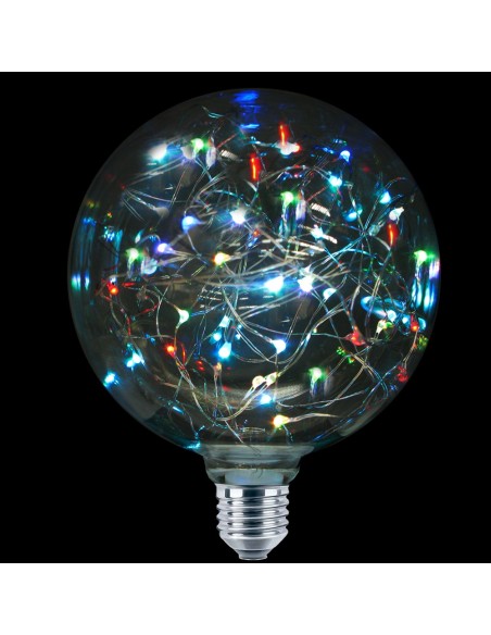 LAES COSMOS MULTICOLOR GLOBO LED 220V 1,4W RGB E27