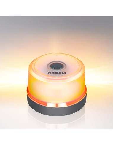 Osram flash led emergencia en carretera color naranja