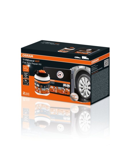 OSRAM TYRESEAL KIT REPARADOR PINCHAZOS CON BOMBA DE INFLADO