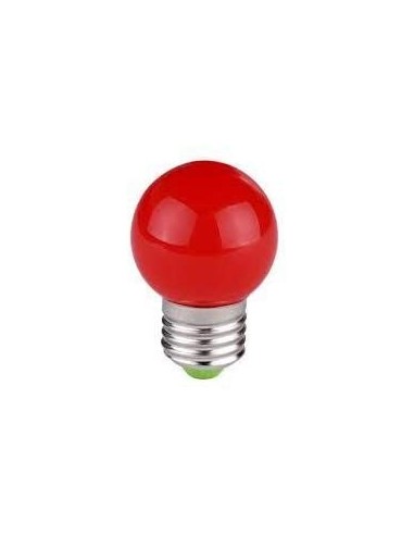 ORBITEC BOMBILLA INCANDESCENTE ESFERICA ROJA 230V 25W E27