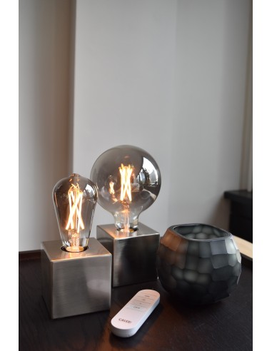 Calex 941018 lámpara sobremesa color plata...