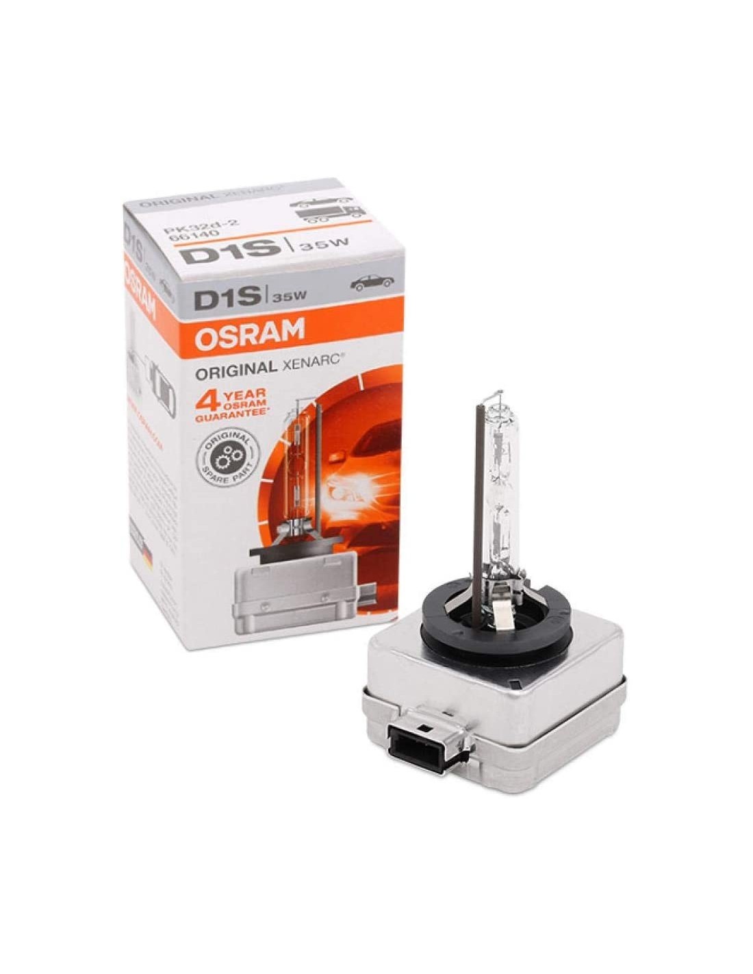 OSRAM XENARC HID ORIGINAL D1S 66140 PK32d-2