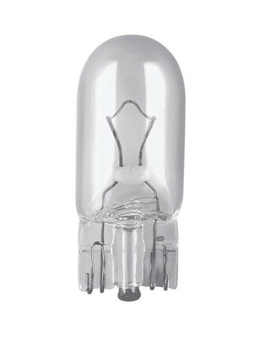 Osram 2825 lámpara auto/moto glass wedge base w5w 12v 5w