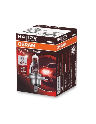 OSRAM H4 NIGHT BREAKER SILVER 12V 60/55W