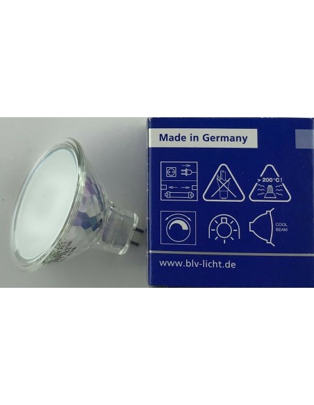 BLV 185381 titan halógena mr16 cristal mate 12v 35w 30º GU5.