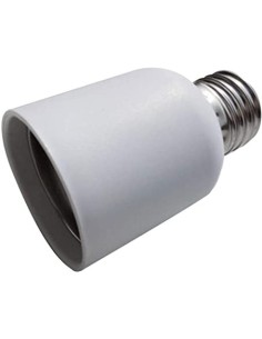 Laes 987843 adaptador E27 a E40 color blanco