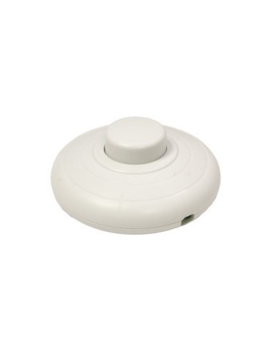 Electro dh 11.645/b interruptor pie color blanco