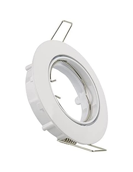 10191-BL Aro redondo basculante color blanco XXL