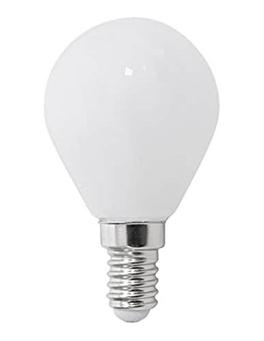 Hepoluz 41943 esférica led mate 220v 5w 6500k E14