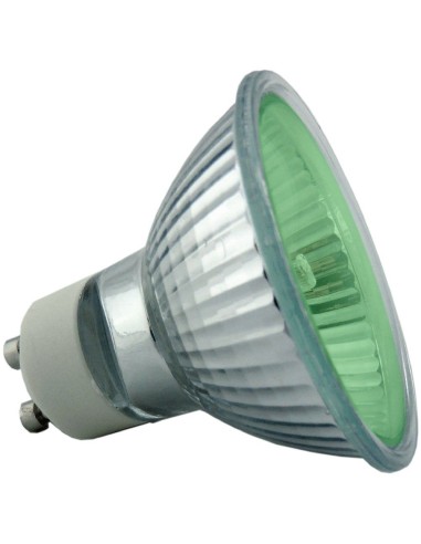 GENERAL ELECTRIC 12998 HALOGENA PAR16 COLOR VERDE 240V 50W 3