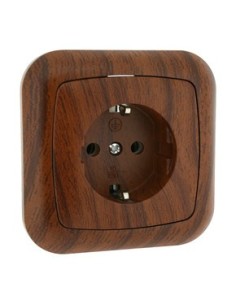 Electro dh 36.530/b/md enchufe de empotrar con toma de...