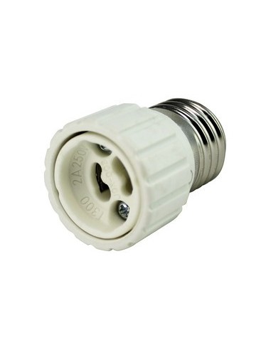 ADAPTADOR CASQUILLO E27 A GU10