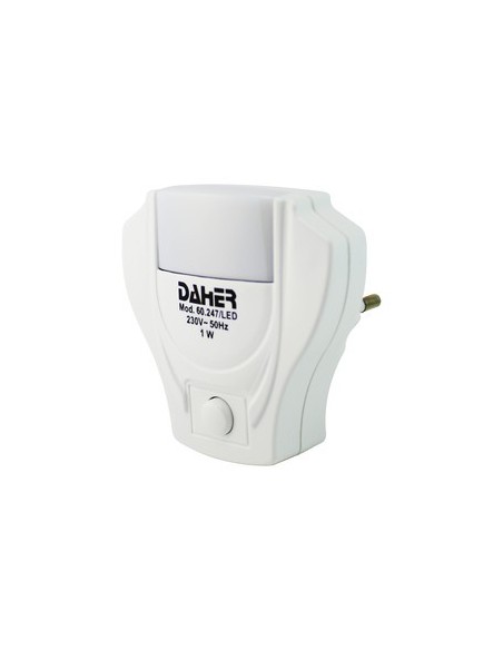 ELECTRO DH LUZ NOCHE LED 1W COLOR VERDE