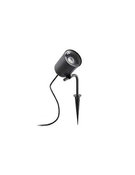 FARO 71546 FLOW PARA EXTERIOR LAMPARA APLIQUE CON ESTACA NEG