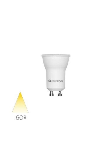 LED GU10 35MM 220V 4W 2700K 60º GU10