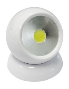 Electro dh 60.357 linterna bola led 360º 2W 3 pilas aaa...