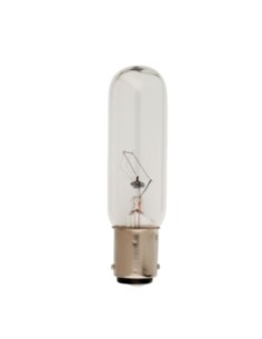 Incandescente tubular clara 85x25mm 220v 25w Bay15d