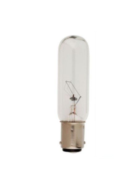 INCANDESCENTE TUBULAR CLARA 85 X 25MM 220V 25W BAY15D