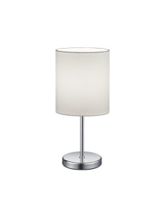 REALITY LEUCHTEN R50491001 LAMPARA SOBREMESA PANTALLA BLANCA