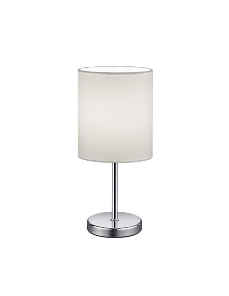 REALITY LEUCHTEN R50491001 LAMPARA SOBREMESA PANTALLA BLANCA
