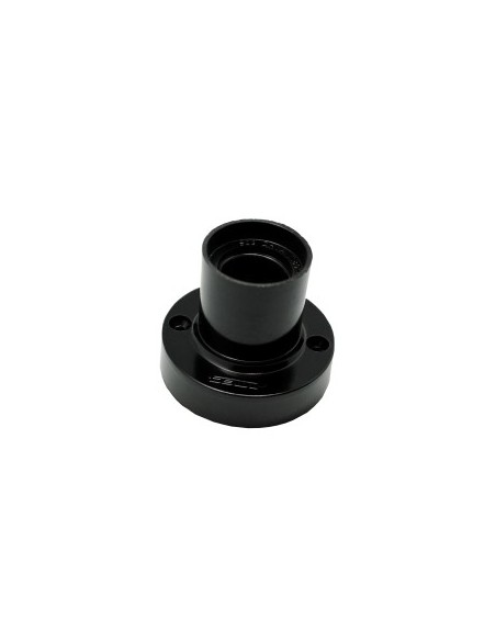 PORTALAMPARAS BASE NEGRO E27