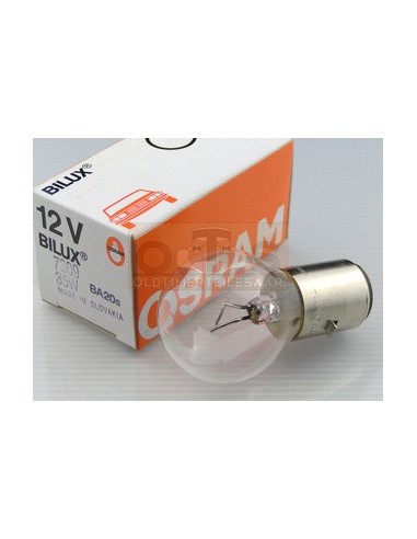 Osram 7309 bilux lámpara auto/moto 12v 35w Bay20s
