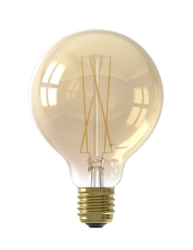 Calex 425467 globo 95mm vintage regulable 220v 6w 2100k E27
