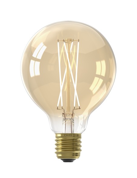 CALEX 425467 GLOBO 95MM VINTAGE REGULABLE 220V 6W 2100K E27