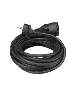 PEREL EC10-B ALARGADOR 10 METROS TOMA DE TIERRA COLOR NEGRO