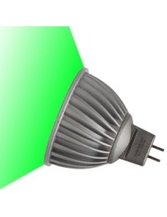 Impact MR16 led color verde 8-24V 5W 45º GU5.3