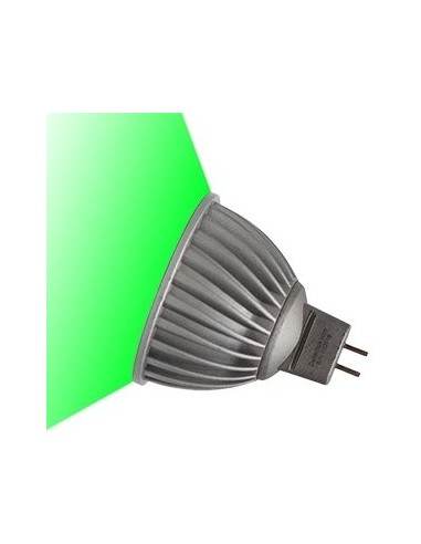 IMPACT MR16 LED COLOR VERDE 8-24V 5W 45º GU5.3